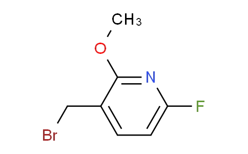 3-Bromomethyl-6-fluoro-2-methoxypyridine
