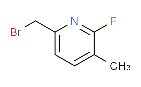6-Bromomethyl-2-fluoro-3-methylpyridine