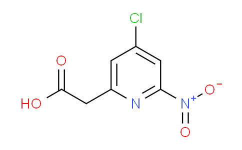 4-Chloro-2-nitropyridine-6-acetic acid