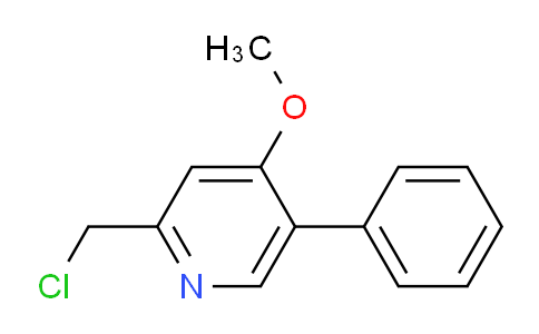 AM110343 | 1805654-28-7 | 2-Chloromethyl-4-methoxy-5-phenylpyridine