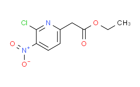 Ethyl 2-chloro-3-nitropyridine-6-acetate