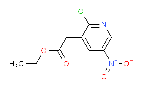 Ethyl 2-chloro-5-nitropyridine-3-acetate