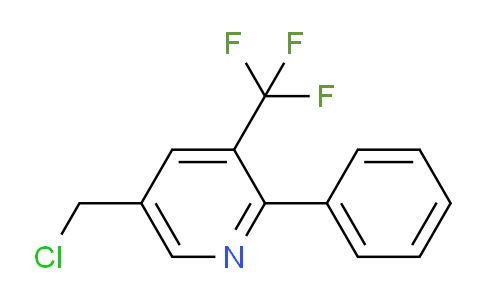 AM110383 | 1807219-91-5 | 5-Chloromethyl-2-phenyl-3-(trifluoromethyl)pyridine