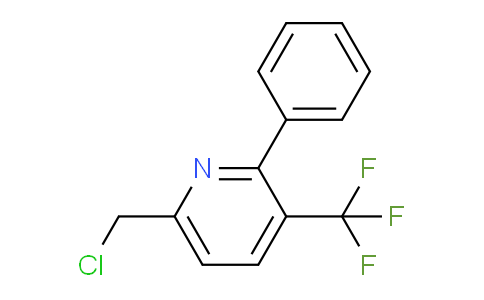 6-Chloromethyl-2-phenyl-3-(trifluoromethyl)pyridine