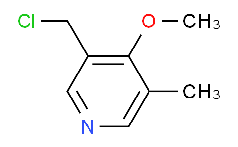 3-Chloromethyl-4-methoxy-5-methylpyridine