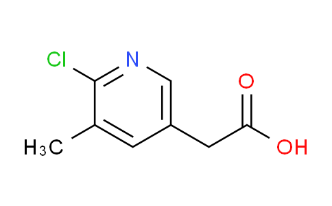 2-Chloro-3-methylpyridine-5-acetic acid