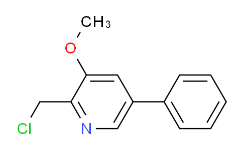 AM110401 | 1807152-68-6 | 2-Chloromethyl-3-methoxy-5-phenylpyridine