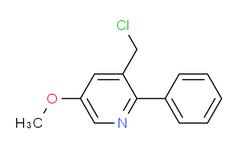 AM110409 | 1807267-52-2 | 3-Chloromethyl-5-methoxy-2-phenylpyridine