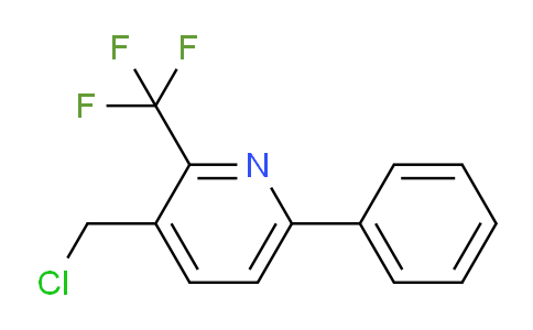 3-Chloromethyl-6-phenyl-2-(trifluoromethyl)pyridine