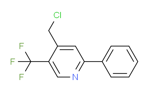 4-Chloromethyl-2-phenyl-5-(trifluoromethyl)pyridine