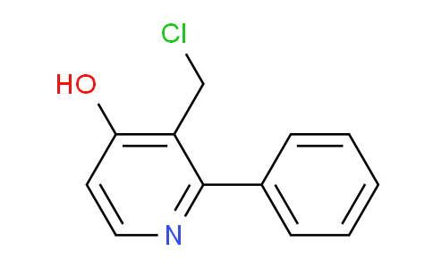 3-Chloromethyl-4-hydroxy-2-phenylpyridine