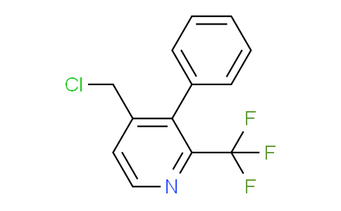 4-Chloromethyl-3-phenyl-2-(trifluoromethyl)pyridine