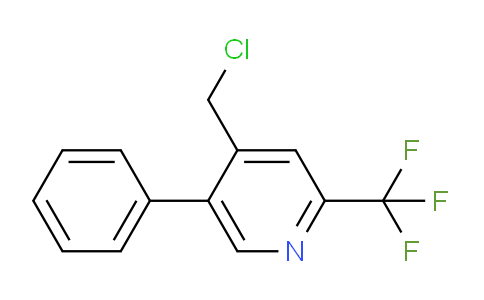 4-Chloromethyl-5-phenyl-2-(trifluoromethyl)pyridine