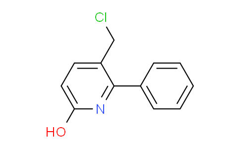 3-Chloromethyl-6-hydroxy-2-phenylpyridine
