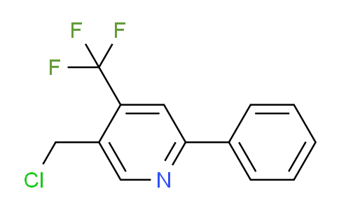 5-Chloromethyl-2-phenyl-4-(trifluoromethyl)pyridine