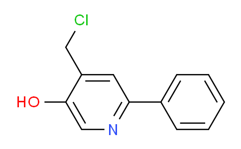 AM110442 | 1807211-92-2 | 4-Chloromethyl-5-hydroxy-2-phenylpyridine