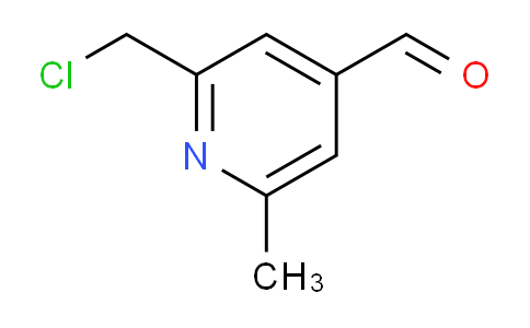 2-Chloromethyl-6-methylisonicotinaldehyde