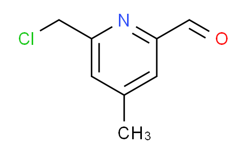 6-Chloromethyl-4-methylpicolinaldehyde