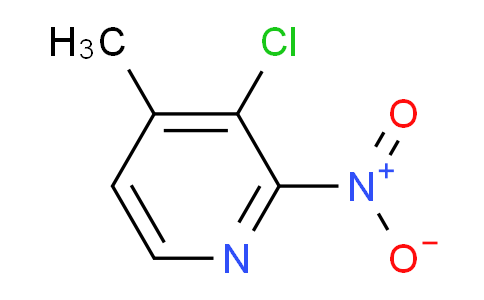 3-Chloro-4-methyl-2-nitropyridine