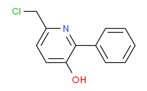 6-Chloromethyl-3-hydroxy-2-phenylpyridine