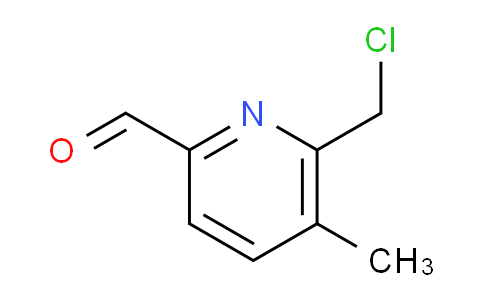 6-Chloromethyl-5-methylpicolinaldehyde