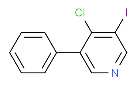 4-Chloro-3-iodo-5-phenylpyridine