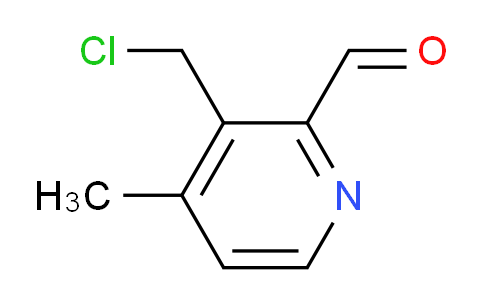 3-Chloromethyl-4-methylpicolinaldehyde