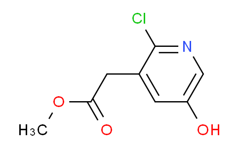 AM110665 | 1807199-72-9 | Methyl 2-chloro-5-hydroxypyridine-3-acetate