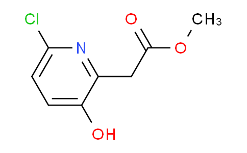 AM110718 | 1805647-15-7 | Methyl 6-chloro-3-hydroxypyridine-2-acetate