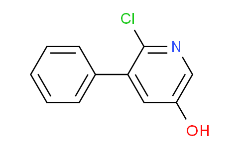 2-Chloro-5-hydroxy-3-phenylpyridine
