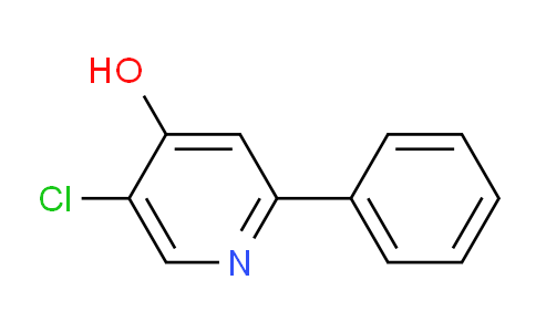 5-Chloro-4-hydroxy-2-phenylpyridine