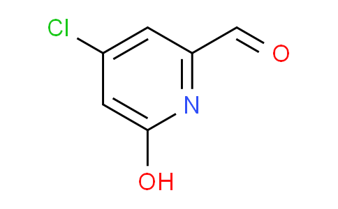 4-Chloro-6-hydroxypicolinaldehyde