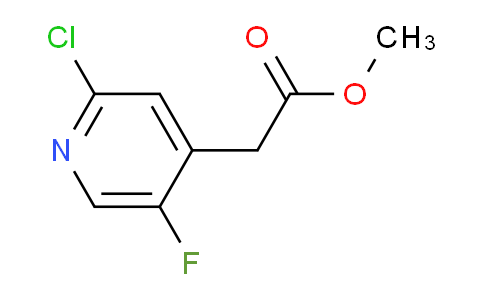 AM110816 | 1805043-63-3 | Methyl 2-chloro-5-fluoropyridine-4-acetate
