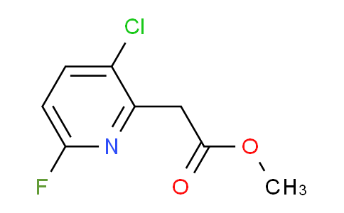AM110823 | 1805646-48-3 | Methyl 3-chloro-6-fluoropyridine-2-acetate