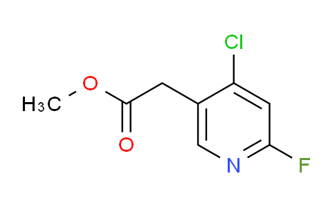 AM110824 | 1805456-52-3 | Methyl 4-chloro-2-fluoropyridine-5-acetate