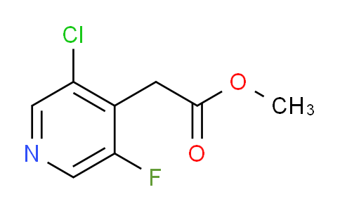 AM110862 | 1807049-00-8 | Methyl 3-chloro-5-fluoropyridine-4-acetate