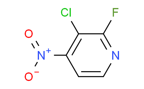 3-Chloro-2-fluoro-4-nitropyridine