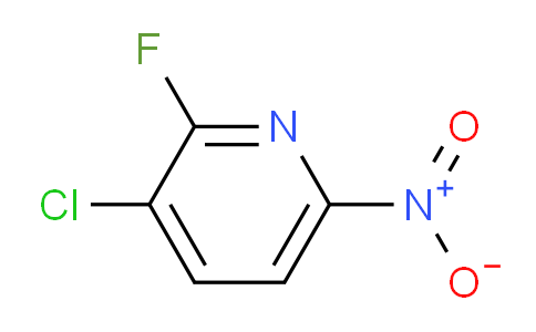 3-Chloro-2-fluoro-6-nitropyridine