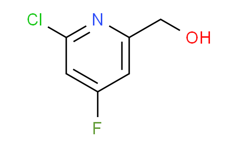 2-Chloro-4-fluoropyridine-6-methanol