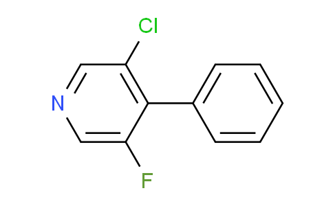 3-Chloro-5-fluoro-4-phenylpyridine