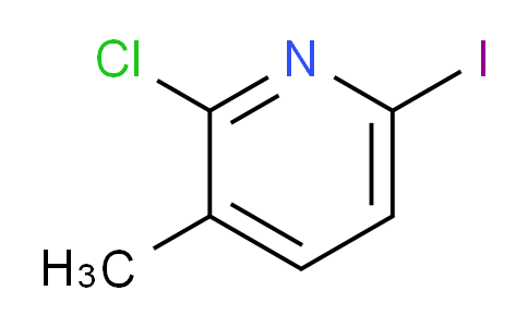 2-Chloro-6-iodo-3-methylpyridine