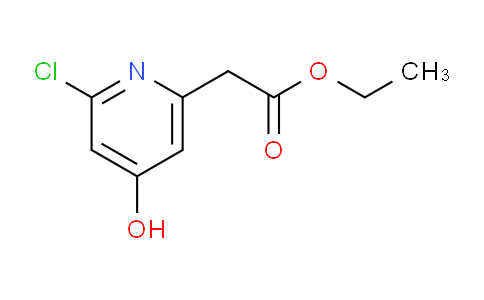 Ethyl 2-chloro-4-hydroxypyridine-6-acetate