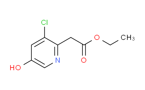 AM110974 | 1805115-87-0 | Ethyl 3-chloro-5-hydroxypyridine-2-acetate