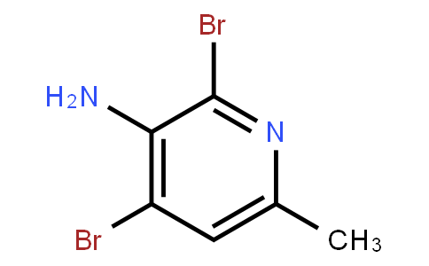 3-Amino-2,4-Dibromo-6-Methylpyridine
