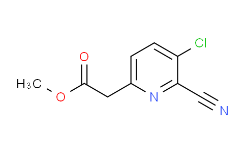 AM111110 | 1807277-60-6 | Methyl 3-chloro-2-cyanopyridine-6-acetate