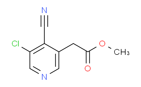 AM111112 | 1806073-30-2 | Methyl 3-chloro-4-cyanopyridine-5-acetate