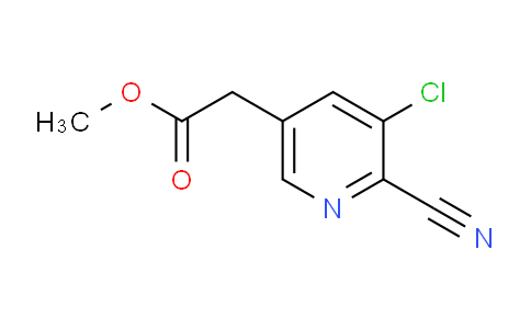 AM111123 | 1805220-91-0 | Methyl 3-chloro-2-cyanopyridine-5-acetate