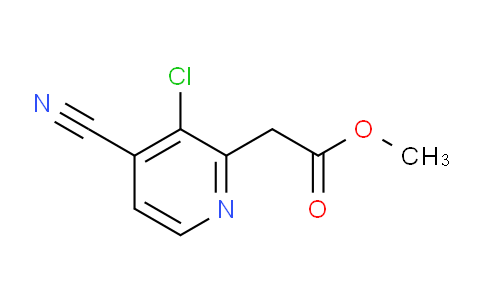 AM111124 | 1807191-98-5 | Methyl 3-chloro-4-cyanopyridine-2-acetate