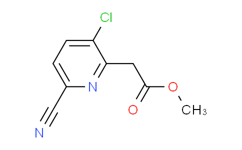 AM111128 | 1807135-84-7 | Methyl 3-chloro-6-cyanopyridine-2-acetate