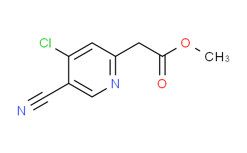 AM111133 | 1806073-35-7 | Methyl 4-chloro-5-cyanopyridine-2-acetate